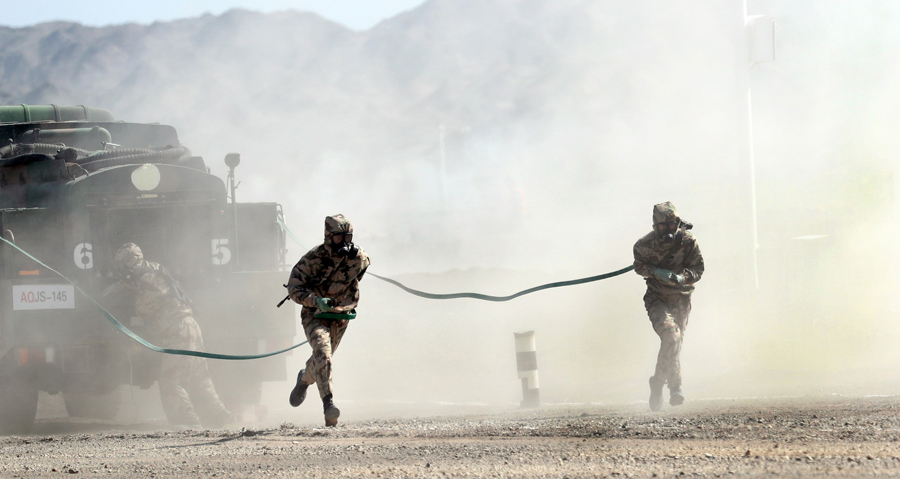 Các giai đoạn thi của nội dung “Môi trường an toàn” tại Army Games 2021